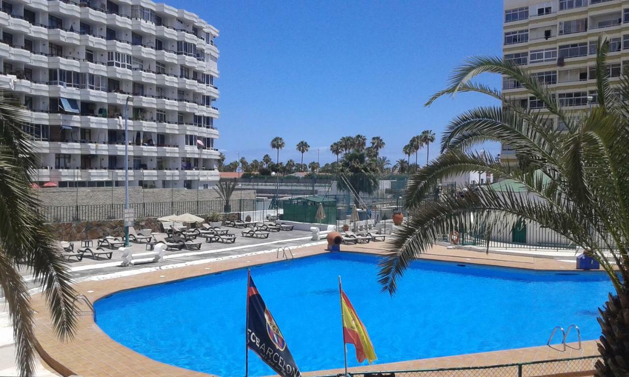 Apartment Close To Yumbo,Free Parking Playa del Ingles  Bagian luar foto